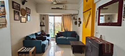 Hall Image of 850 Sq.ft 2 BHK Apartment / Flat for rent in Hareshwar Paradise, Dahisar West Mumbai for Rs. 48000