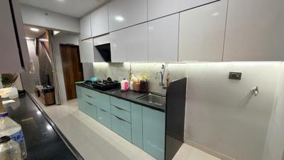Kitchen Image of 657 Sq.ft 2 BHK Apartment / Flat for rent in Puraniks Rumah Bali, Thane West Thane for Rs. 44800