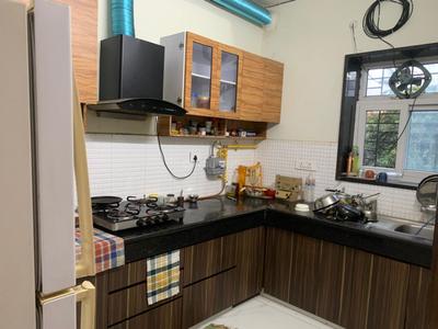 Kitchen Image of 1000 Sq.ft 2 BHK Apartment / Flat for rent in Ashiana Digha Road Patna for Rs. 22000