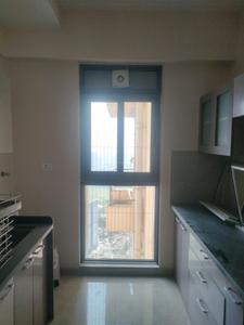 Kitchen Image of 1000 Sq.ft 3 BHK Apartment / Flat for rent in Sunshine Samriddhi Garden Wing C Gulmohar Wing D Deodhar, Bhandup West Mumbai for Rs. 59000