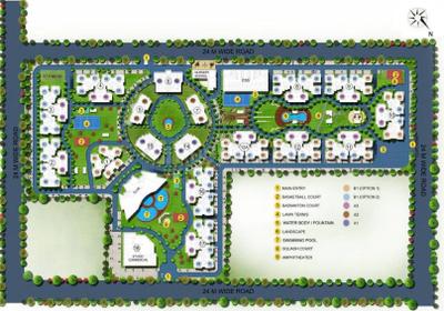 Image of 1735 Sq.ft 3 BHK Apartment / Flat for sale in Purvanchal Royal City, Chi V, Greater Noida for Rs. 18000000