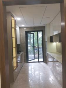 Kitchen Image of 1440 Sq.ft 3 BHK Builder Floor for sale in Mukherjee Nagar New Delhi for Rs. 25200000