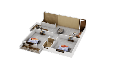 Image of 950 Sq.ft 2 BHK Builder Floor for sale in Narayanpur Anant, Muzaffarpur for Rs. 3650000