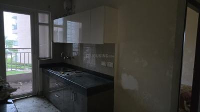 Kitchen Image of 1200 Sq.ft 2 BHK Apartment / Flat for rent in Rishita Mulberry Heights, Sushant Golf City Lucknow for Rs. 28000