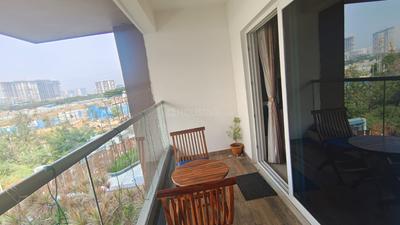 Balcony Image of 1902 Sq.ft 3 BHK Apartment / Flat for sale in Hallmark Vicinia, Narsingi Hyderabad for Rs. 26000000