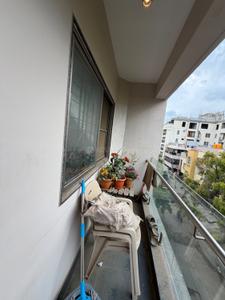 Balcony Image of 850 Sq.ft 1 BHK Apartment / Flat for rent in Frazer Town Bengaluru for Rs. 45000