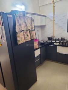 Kitchen Image of 1945 Sq.ft 3 BHK Duplex for sale in Sargasan Gandhinagar for Rs. 7000000