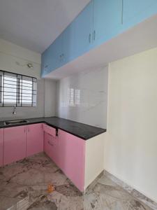 Kitchen Image of 501 Sq.ft 1 BHK Builder Floor for rent in Singasandra Bengaluru for Rs. 21000