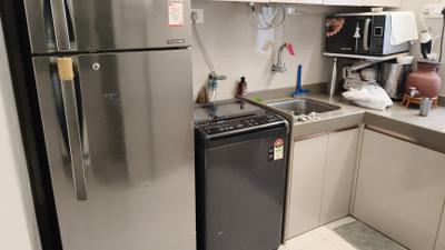 Kitchen Image of 456 Sq.ft 1 BHK Apartment / Flat for sale in Adityaraj Amrut Comfort Home, Ghatkopar East Mumbai for Rs. 11200000