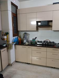 Kitchen Image of 1205 Sq.ft 3 BHK Builder Floor for rent in Indirapuram Ghaziabad for Rs. 28000