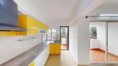 Kitchen Image of 950 Sq.ft 2 BHK Apartment / Flat for sale in Signature Classic, Sompura Bengaluru for Rs. 7600000