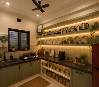 Kitchen Image of 2600 Sq.ft 5 BHK Independent House for sale in Awaleshpur Varanasi for Rs. 14500000