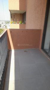 Balcony Image of 2150 Sq.ft 3 BHK Apartment / Flat for rent in Raysan Gandhinagar for Rs. 26000