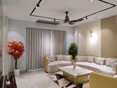 Living Room Image of 1850 Sq.ft 2 BHK Builder Floor for rent in DLF Phase 3 Gurgaon for Rs. 65000