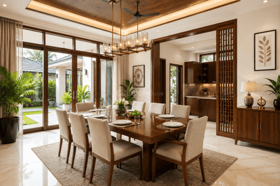 Living Room Image of 2500 Sq.ft 3 BHK Villa for sale in Veliyannur Thrissur for Rs. 19500000