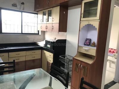 Kitchen Image of 903 Sq.ft 2 BHK Apartment / Flat for rent in Dhruta Complex, Narayan Peth Pune for Rs. 37000