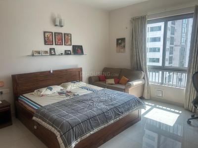 Bedroom Image of 2300 Sq.ft 3 BHK Apartment / Flat for rent in Sattva Magnificia, Mahadevapura Bengaluru for Rs. 120000