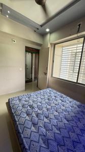 Bedroom Image of 600 Sq.ft 1 BHK Apartment / Flat for rent in Savvy Studioz, Gota Ahmedabad for Rs. 23000