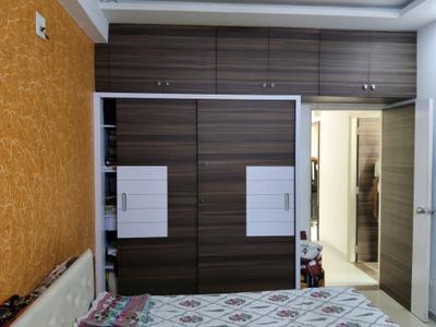 Bedroom Image of 1215 Sq.ft 2 BHK Apartment / Flat for sale in Shafalya Shlok Parisar, Gota Ahmedabad for Rs. 7300000