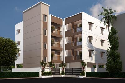 Image of 945 Sq.ft 2 BHK Apartment / Flat for sale in Nanmangalam, Chennai for Rs. 7331000