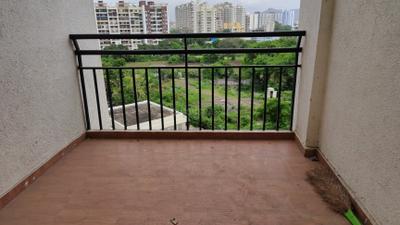 Balcony Image of 1100 Sq.ft 2 BHK Apartment / Flat for rent in Pisoli Pune for Rs. 23000