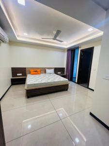 Bedroom Image of 1660 Sq.ft 3 BHK Apartment / Flat for rent in Malviya Nagar Jaipur for Rs. 45000