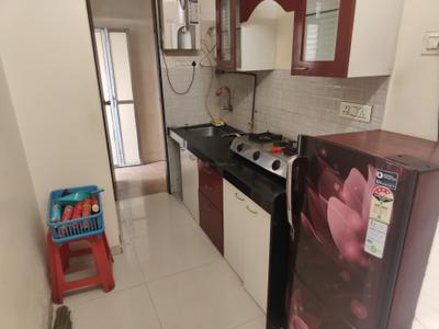 Kitchen Image of 522 Sq.ft 1 BHK Apartment / Flat for rent in Bhoomi Acres, Hiranandani Estate Thane for Rs. 24000
