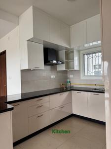 Kitchen Image of 2200 Sq.ft 4 BHK Apartment / Flat for rent in Sobha Windsor, Whitefield Bengaluru for Rs. 90000