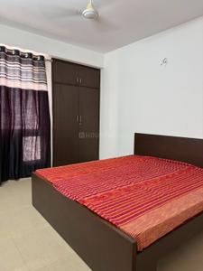 Bedroom Image of 1050 Sq.ft 2 BHK Apartment / Flat for rent in Unique My Haveli, Ramchandpura Jaipur for Rs. 18000