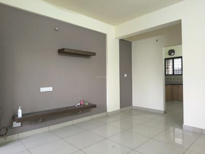 Living Room Image of 730 Sq.ft 1 BHK Apartment / Flat for rent in Kartik Nagar Bengaluru for Rs. 25000