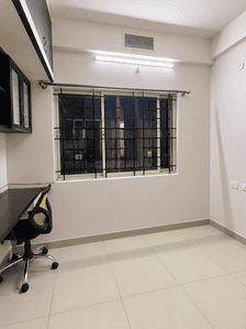 Study Room Image of 1075 Sq.ft 2 BHK Apartment / Flat for rent in Mahaveer Orchids, Choodasandra Bengaluru for Rs. 33000