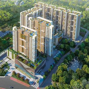 Image of 660 Sq.ft 2 BHK Apartment / Flat for sale in Avana Phase 1, Tollygunge, Kolkata for Rs. 7500000