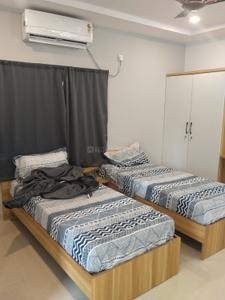 Bedroom Image of 300 Sq.ft 1 RK Builder Floor for rent in Financial District Hyderabad for Rs. 24000
