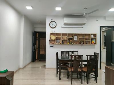 Living Room Image of 1050 Sq.ft 3 BHK Apartment / Flat for sale in Oberoi Eternia Towers A to D, Mulund West Mumbai for Rs. 32450000