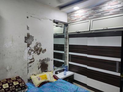 Bedroom Image of 700 Sq.ft 1 BHK Apartment / Flat for rent in Puraniks Aarambh, Kasarvadavali Thane for Rs. 16125