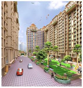 Image of 800 Sq.ft 1 BHK Apartment / Flat for sale in Agarwal Paramount, Virar West, Virar for Rs. 5600000
