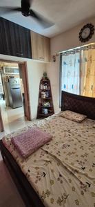Bedroom Image of 600 Sq.ft 1 BHK Apartment / Flat for rent in Apple Galaxy, Pimple Saudagar Pune for Rs. 23000