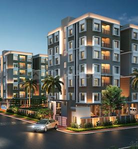 Image of 1267 Sq.ft 3 BHK Apartment / Flat for sale in Casa Dreamville, Iskcon Road, Siliguri for Rs. 4559933
