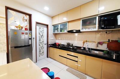 Kitchen Image of 1413 Sq.ft 2 BHK Apartment / Flat for sale in Samved Green Valley, Sargasan Gandhinagar for Rs. 7700000