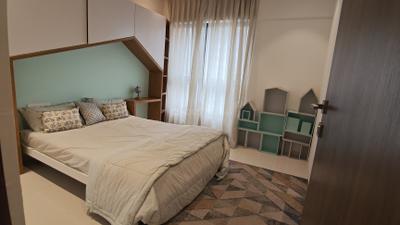 Bedroom Image of 1336 Sq.ft 3 BHK Apartment / Flat for sale in Shapoorji Pallonji Sensorium Phase I, Maan Pune for Rs. 14500000