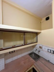 Kitchen Image of 990 Sq.ft 2 BHK Builder Floor for rent in Swaraj Nagar Kanpur for Rs. 7500