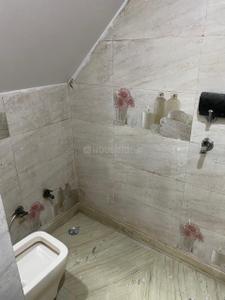 Bathroom Image of 550 Sq.ft 1.5 BHK Apartment / Flat for rent in Tri Nagar New Delhi for Rs. 20000