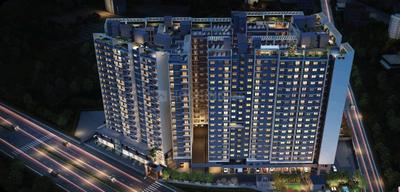 Image of 1026 Sq.ft 2 BHK Apartment / Flat for sale in Global Platinum City Light, Moshi, Pune for Rs. 5850000