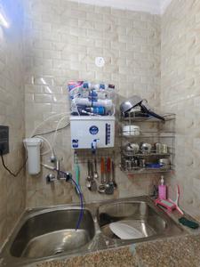 Kitchen Image of 500 Sq.ft 1 BHK Independent House for rent in Tagore Garden Extension New Delhi for Rs. 20000