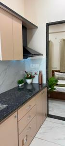 Kitchen Image of 765 Sq.ft 1 BHK Apartment / Flat for rent in Scheme No 54 Indore for Rs. 25000