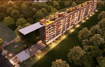 Image of 965 Sq.ft 2 BHK Apartment / Flat for sale in Siddhhidata 73 Park, Kiwale, Pune for Rs. 7500000