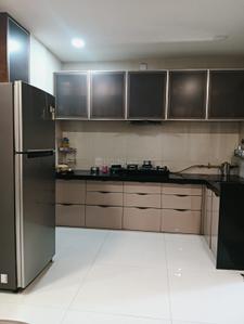 Kitchen Image of 1800 Sq.ft 3 BHK Apartment / Flat for sale in Palanpur Surat for Rs. 9300000