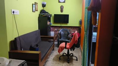 Living Room Image of 730 Sq.ft 2 BHK Builder Floor for sale in Aurobindo Park Kolkata for Rs. 2200000