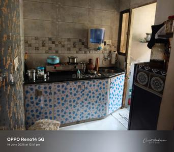 Kitchen Image of 850 Sq.ft 1 BHK Apartment / Flat for sale in Nikol Ahmedabad for Rs. 2251000