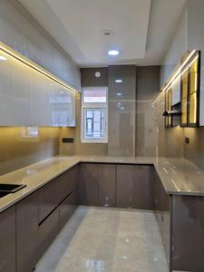 Kitchen Image of 1350 Sq.ft 4 BHK Apartment / Flat for sale in Saarthi The Residency by Saarthi Builders, Uttam Nagar New Delhi for Rs. 13500000